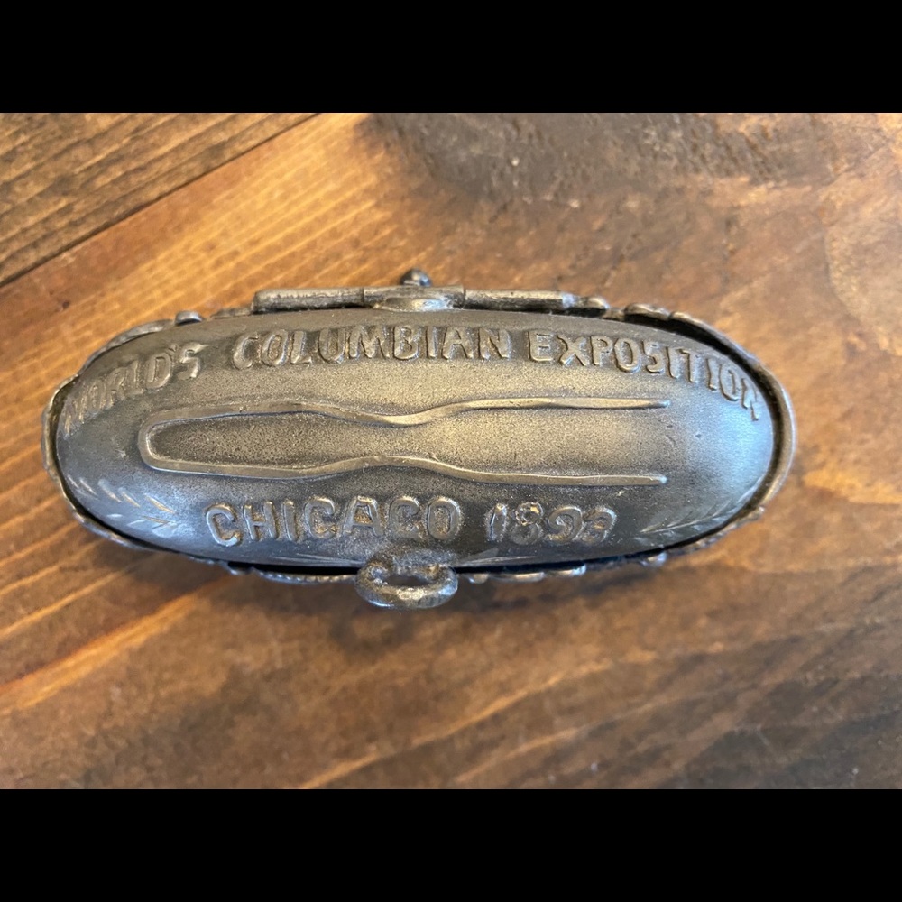 1893 World’s Columbian Exposition Hairpin Holder